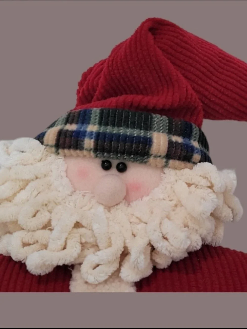 Kohl's Country Santa Claus Decorative Pillow